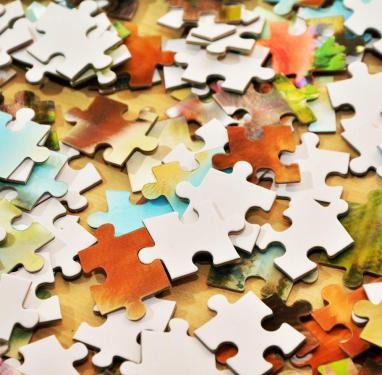 Фотографии на пазлах